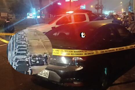 ¡Crimen en av. La Marina! Taxista fue acribillado frente a hostal y murió intentando pedir ayuda (VIDEO)