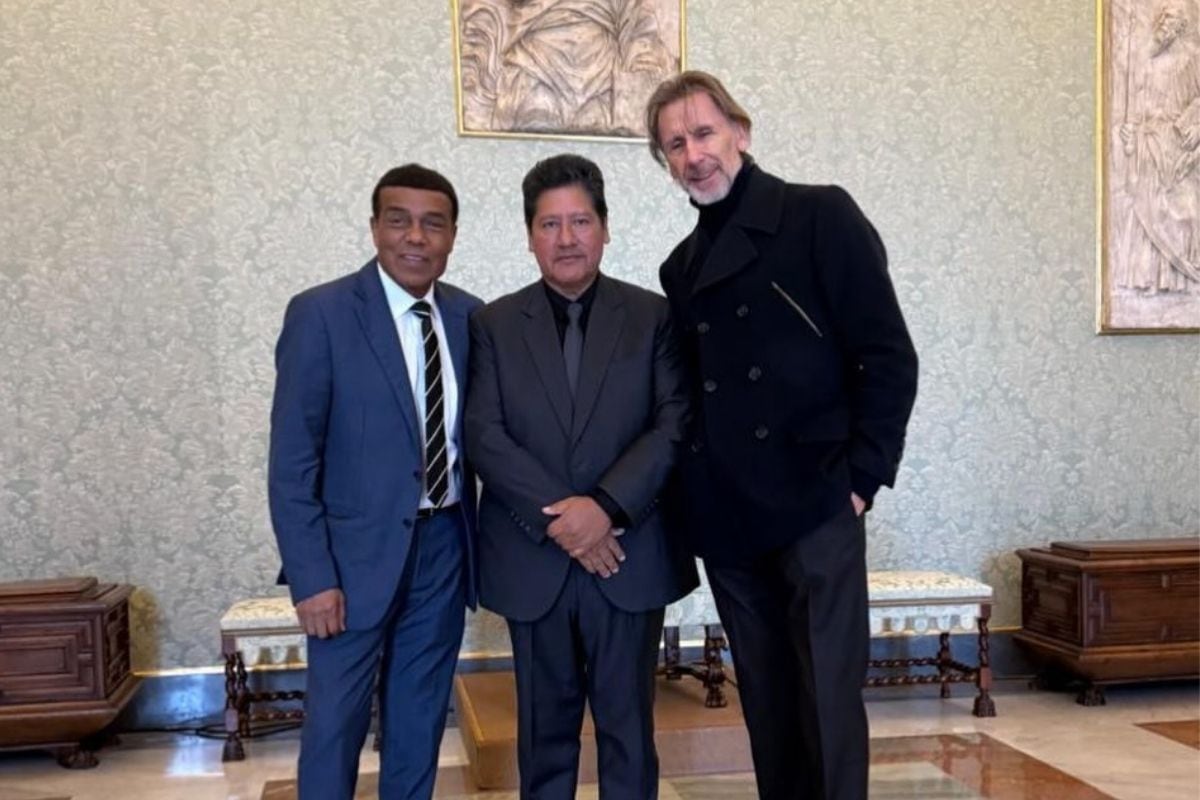 Delegación peruana llegó hasta el Vaticano en Día de Reyes (Foto: @nenecubillas10)