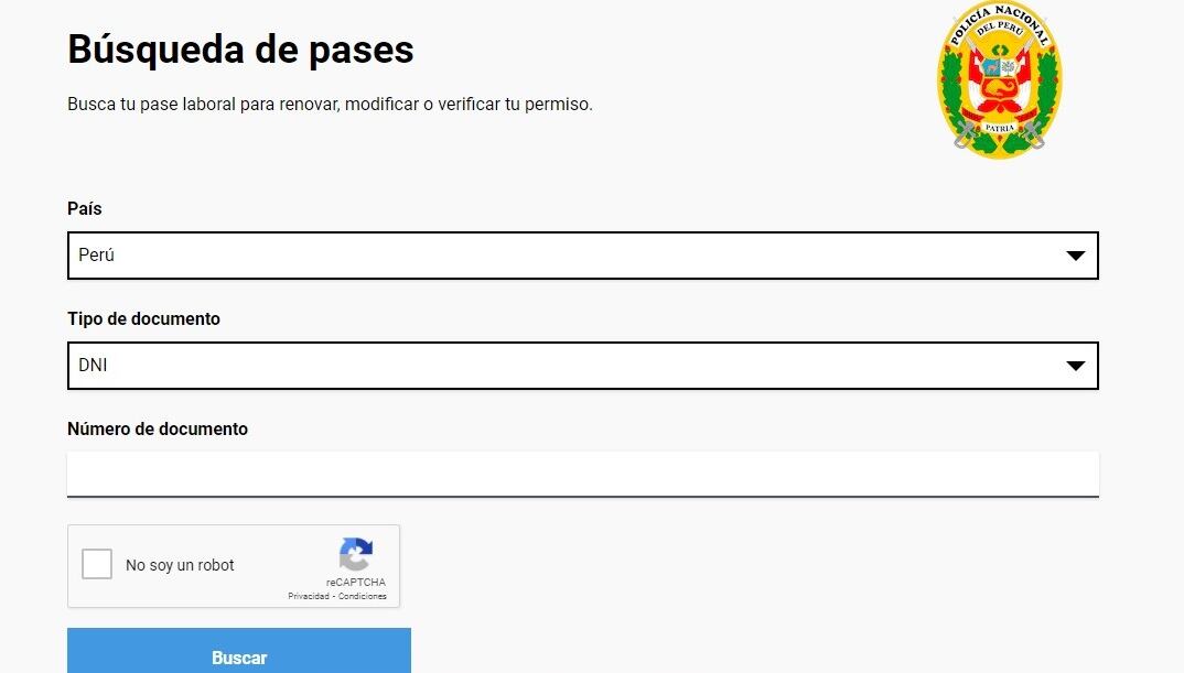 En la plataforma habilitada por la PNP podrás modificar o actualizar tus datos. (Foto: PNP)
