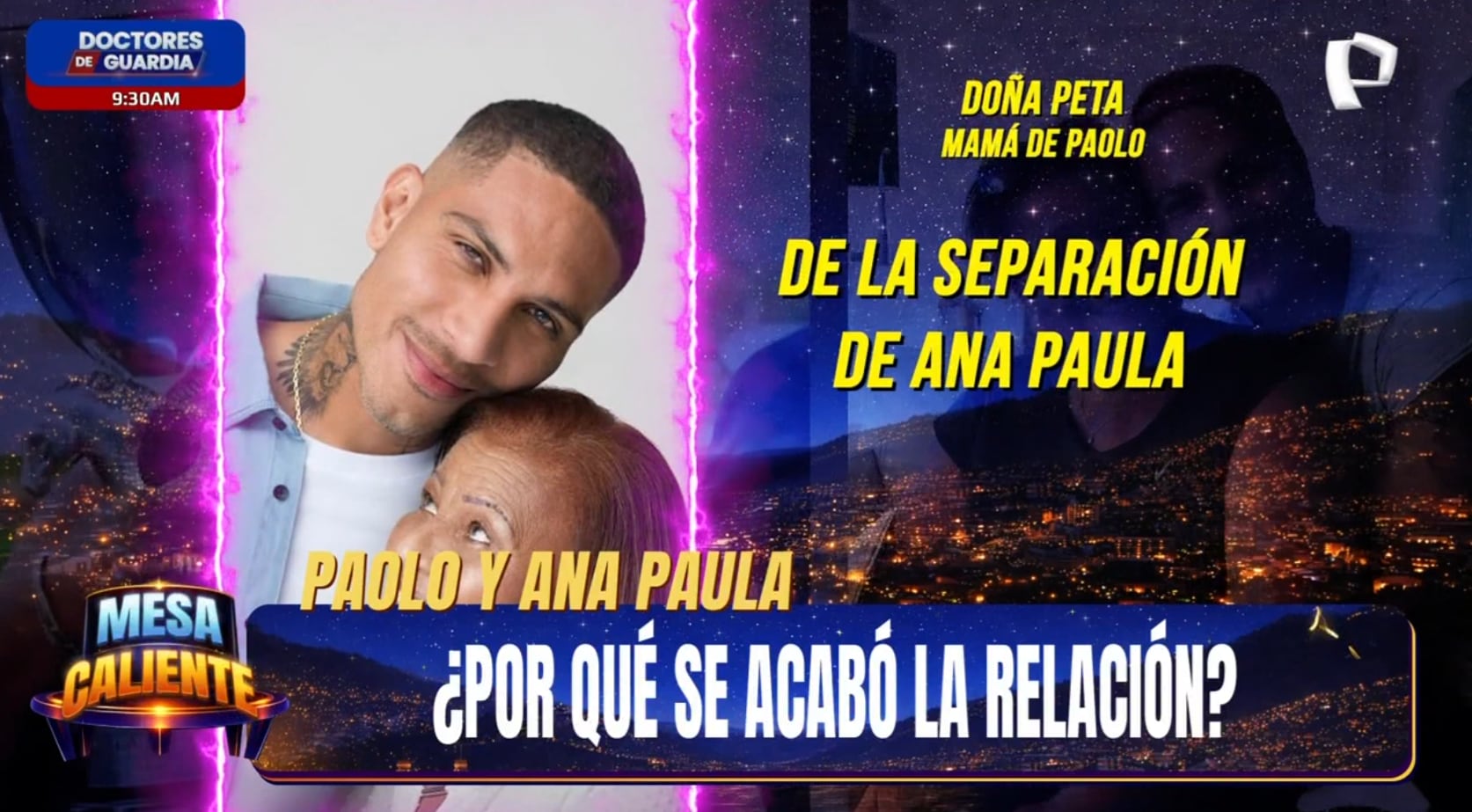 Programa 'Mesa caliente' busca a Doña Peta para saber qué piensa sobre la ruptura de Paolo Guerrero y Ana Paula Consorte.