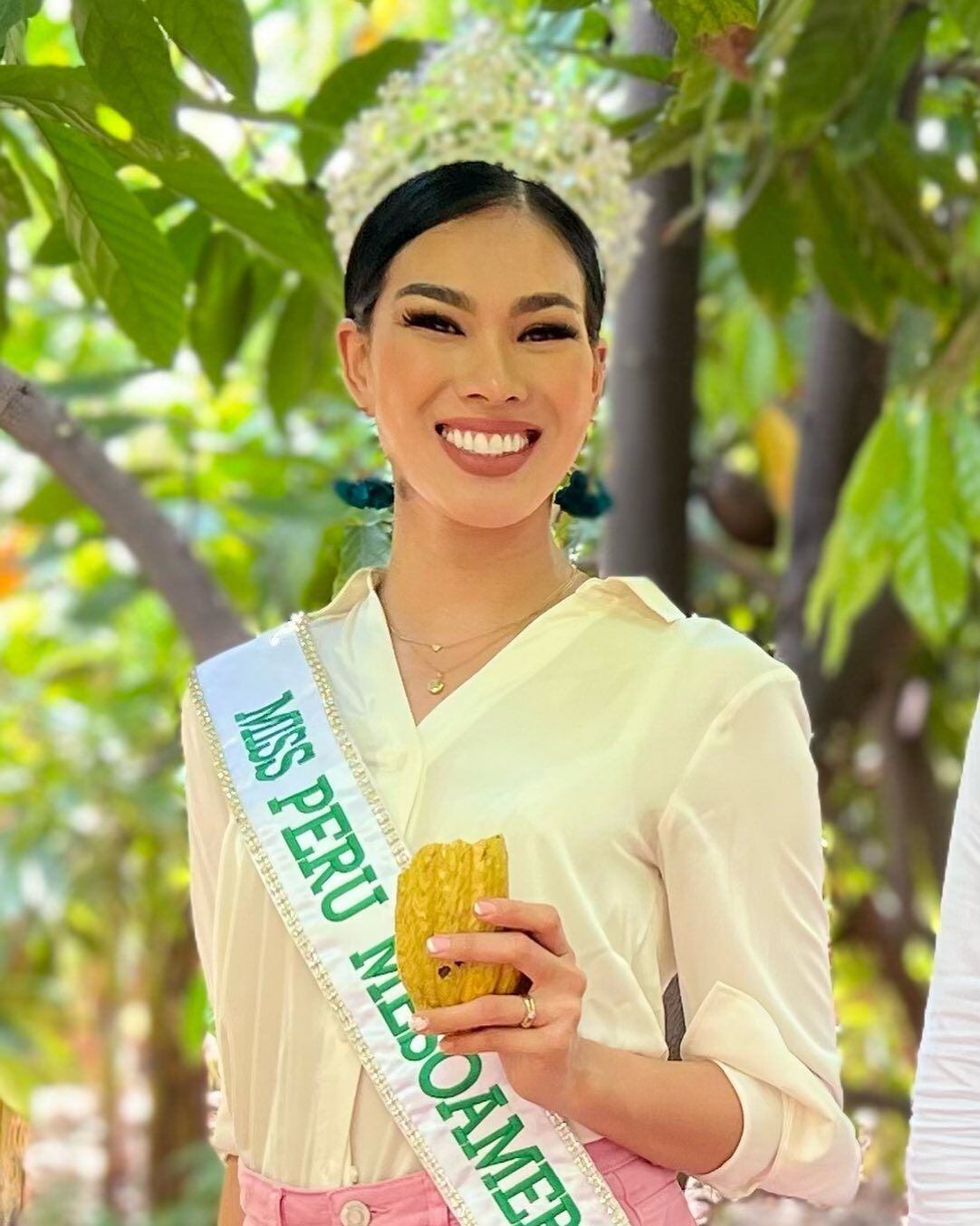 Miss Perú 2022: Mei Azo, la historia de la finalista que estudió Administración y sorprende con su desenvolvimiento