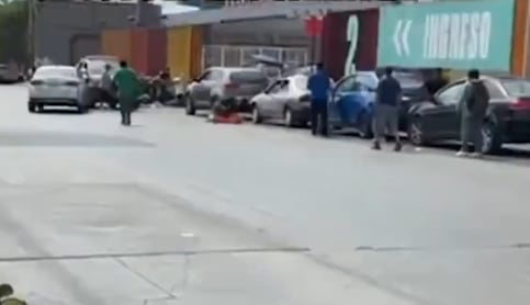 Se desató una balacera dentro del Centro Comercial Minka durante el intento de asalto al Banco de la Nación, desatando pánico entre los visitantes.