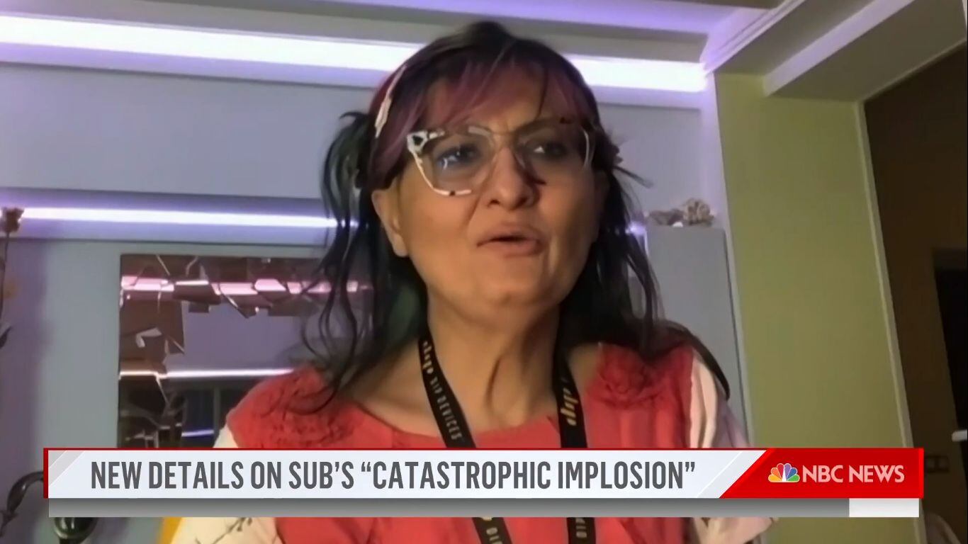 Azmeh Dawood, tía de Suleman y hermana de Shahzada. (Captura: NBC News)