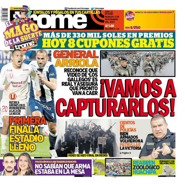 Portada trome