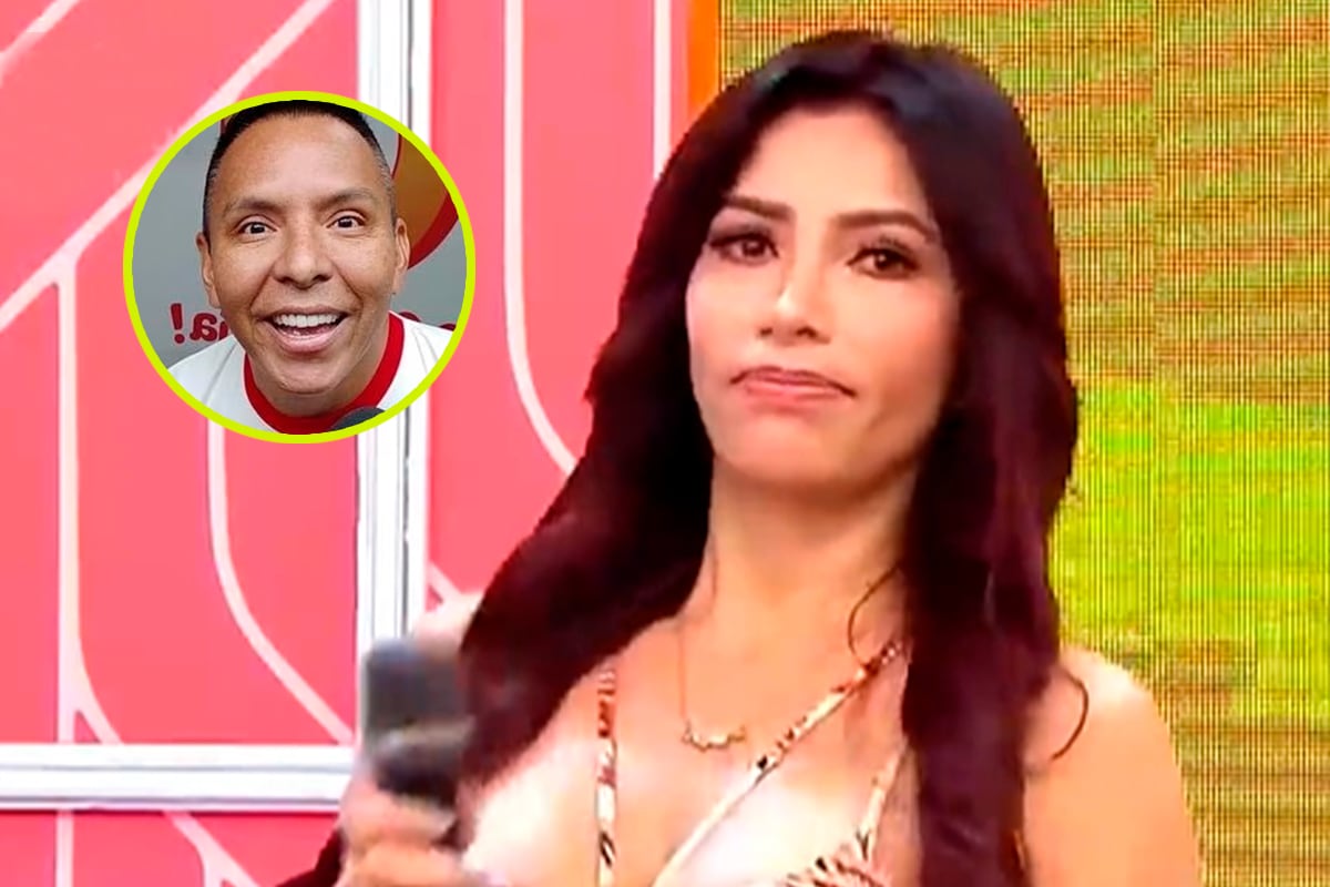 Milena Zárate llora por ausencia de Edwin Sierra. Foto: Captura América.