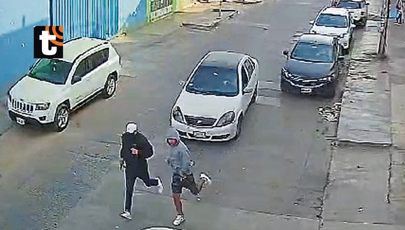 TROME - SMP: Mujer atropella a dos delincuentes armados que intentaron robarle 20 mil soles