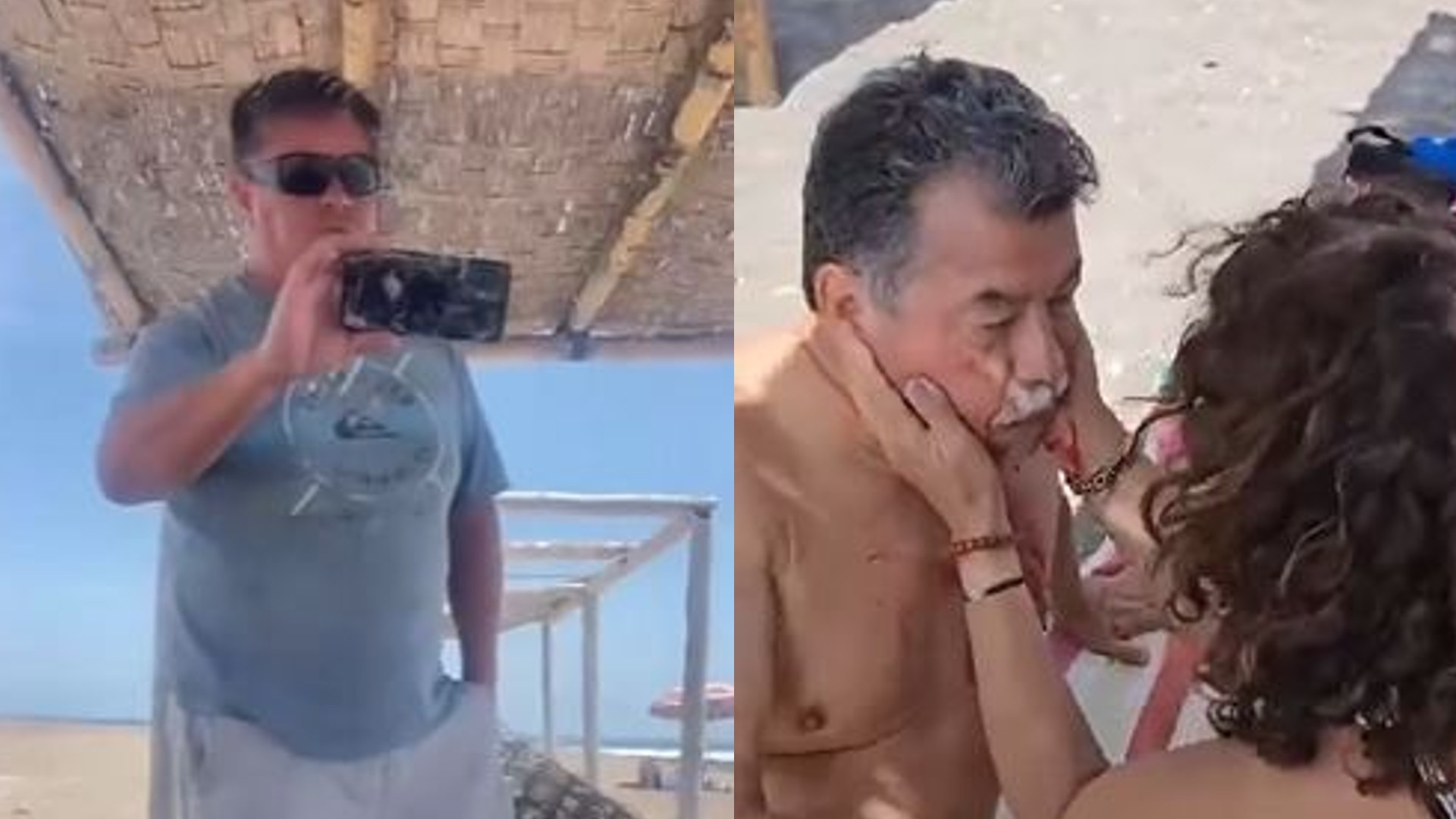 Tacna: Sujeto agrede y lanza insultos discriminatorios a familia en playa.