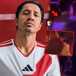 Es captado con misteriosa mujer en restaurante bailable