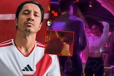 Gianluca Lapadula es captado con misteriosa mujer en restaurante bailable: ¿Se besaron?
