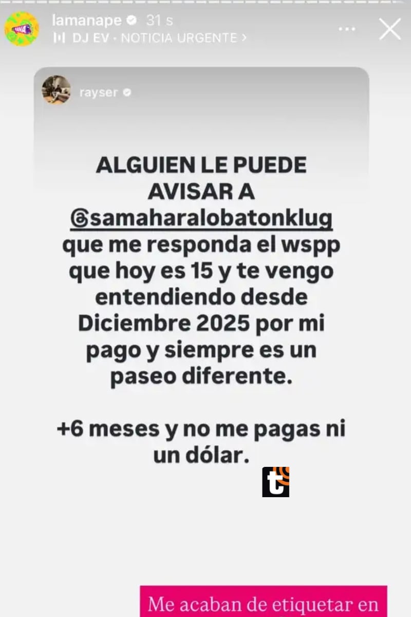 Samahara Lobatón ya fue vinculada a otros escándalos por dinero.
