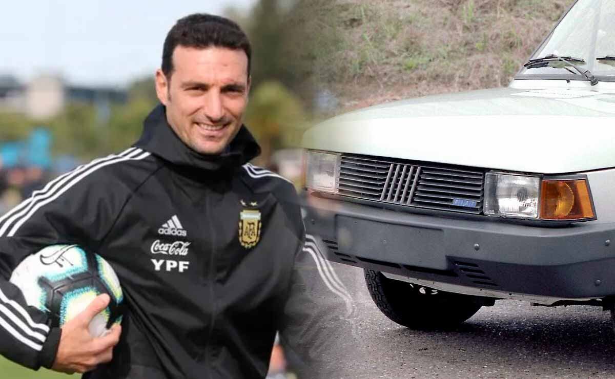 Scaloni es fanático de los autos Ford y apasionado de los 'fierros'