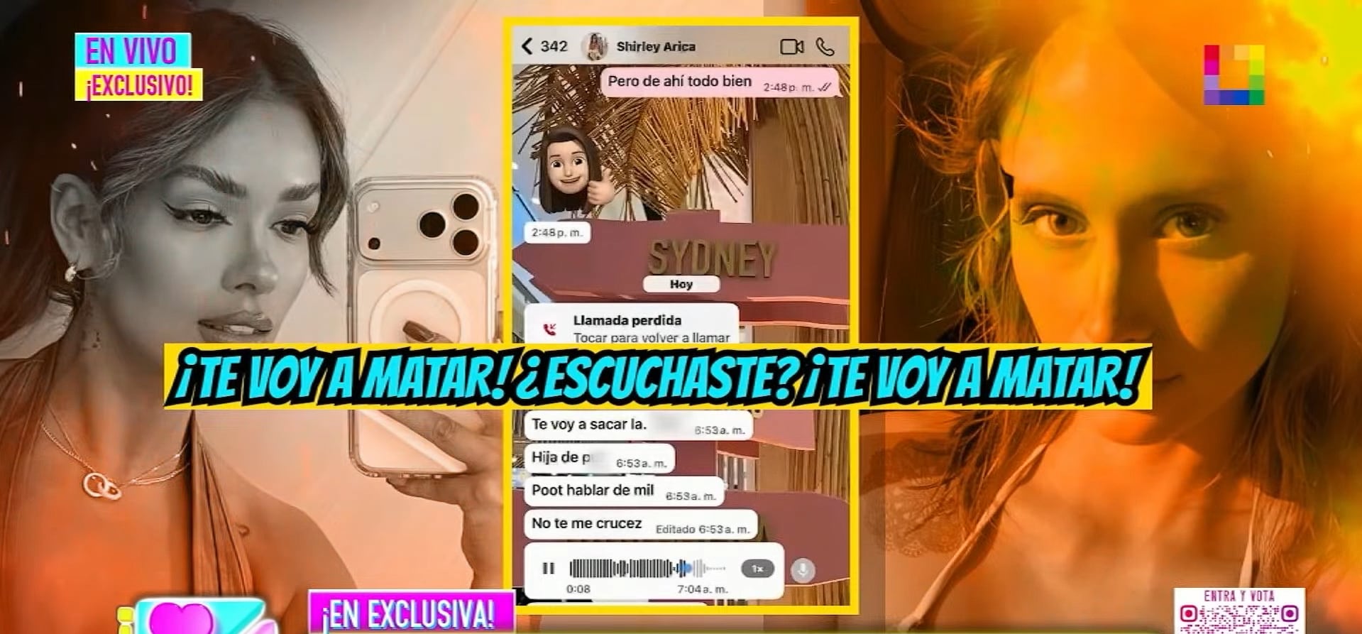 Joven sale a denunciarla por supuesta agresión física. (Foto: amor y Fuego)