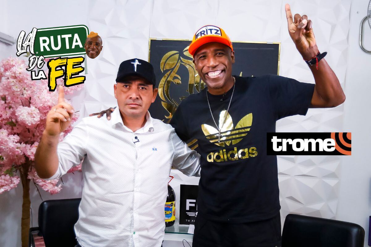 Pedro 'Burrito' Ascoy es el segundo invitado de 'La Ruta de la Fe' de Cuto Guadalupe. El exfutbolista contó divertidas anécdotas. (Foto: Gian Ávila - Trome)