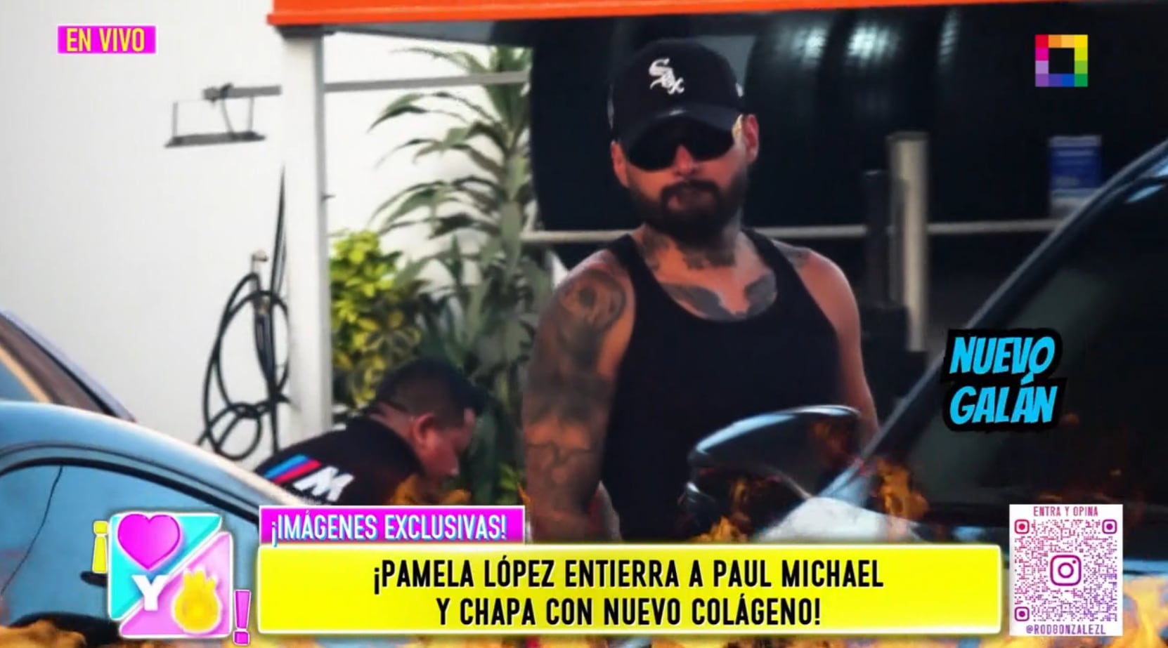 El nuevo galán de Pamela López se llama Franco Portales Aliaga y tiene 38 años, es decir dos años menor que ella.