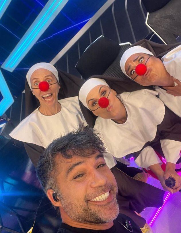 Renzo Schuller, Patricia Portocarrero, Saskia Bernaola y Katia Palma