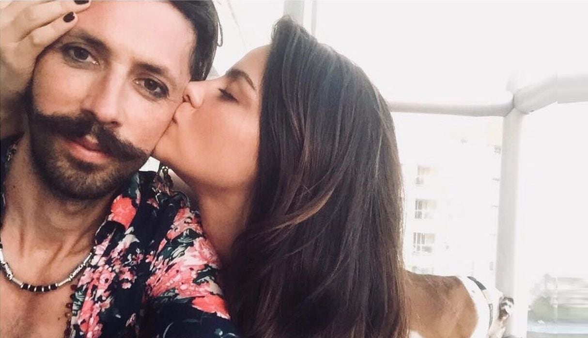 Koko Stambuk y Maite Perroni mientras fueron pareja (Foto: Maite Perroni / Instagram)