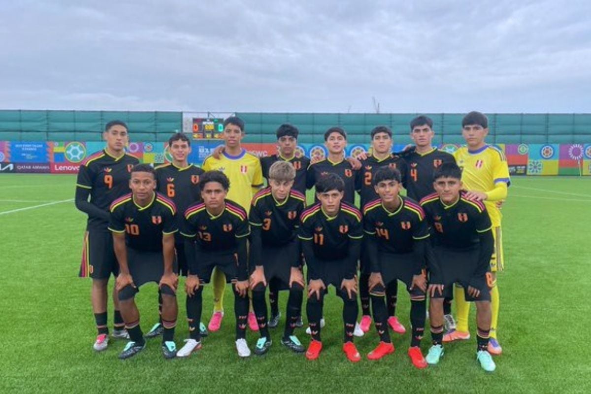 Selección peruana Sub 15 peleará por quedarse entre los 17 mejores del mundo (Foto: @LaBicolor)