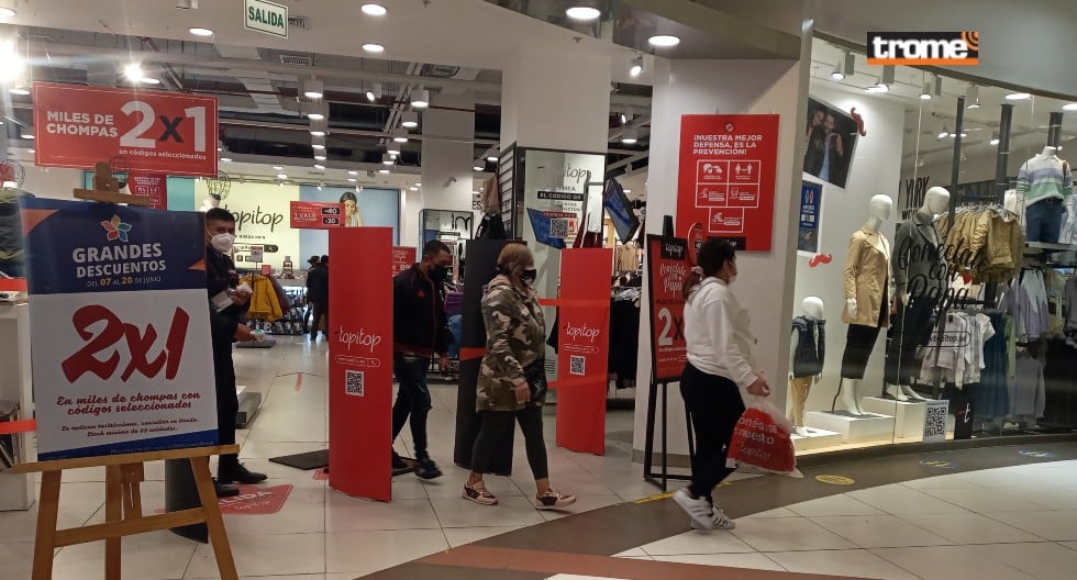 Caminar, ir de tienda en tienda puede ayudar al gasto energético en bien de tu salud, sin darte cuenta. (Foto: Isabel Medina / Trome)