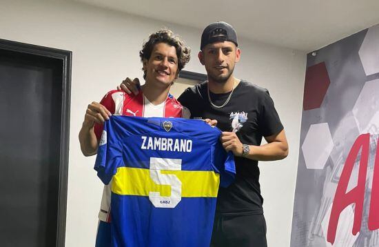 Carlos Zambrano y Haedo Valdez fueron compañeros en Eintracht Frankfurt y forjaron una bonita amistad.