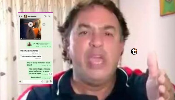 TROME | Farid Ode mostró chat en el que su hija denuncia maltrato. Video: ATV