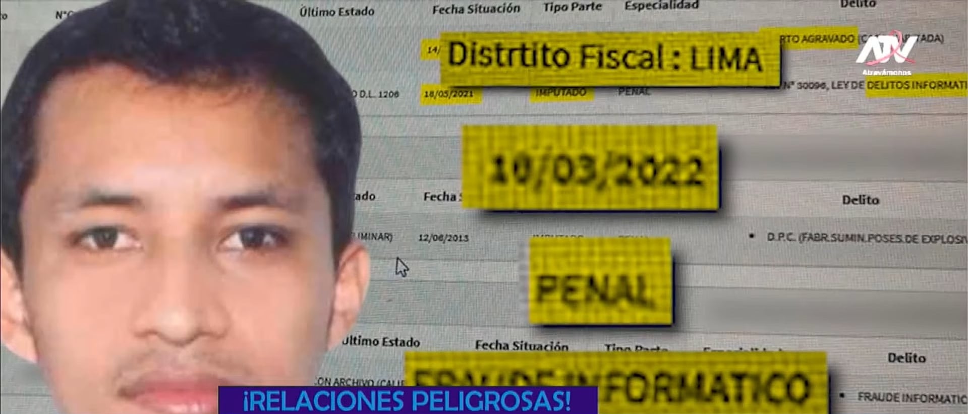 El supuesto nuevo 'galán' de la modelo. (Foto: ATV)