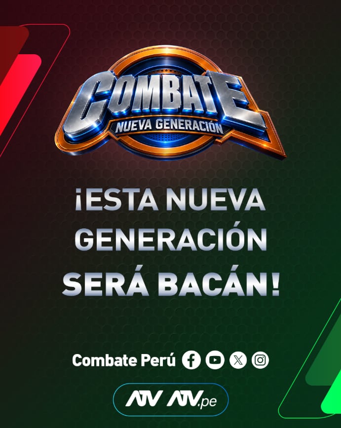 ATV anuncia el regreso del reality de competencia 'Combate'.