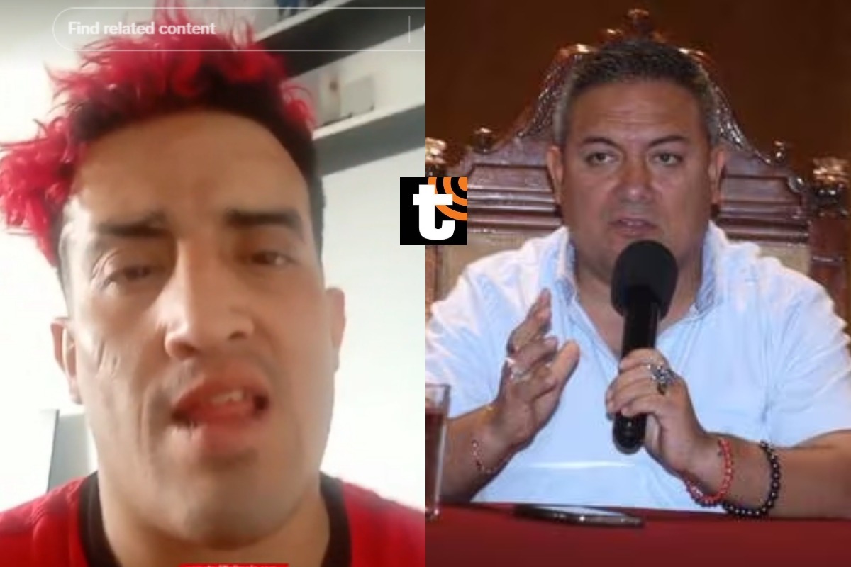 El último mensaje que Makanaky le envió al alcalde de Trujillo