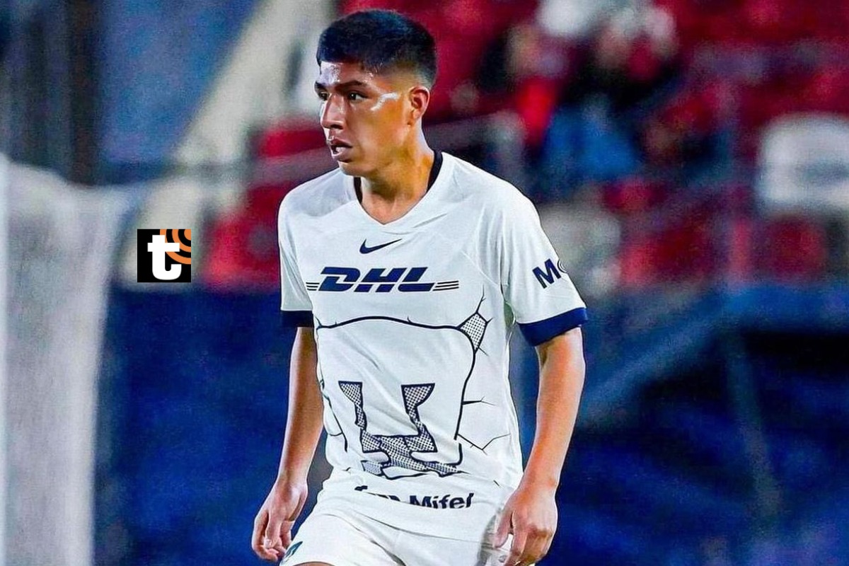 Piero Quispe jugó sus primeros minutos y despertó el entusiasmo de los hinchas de Pumas.