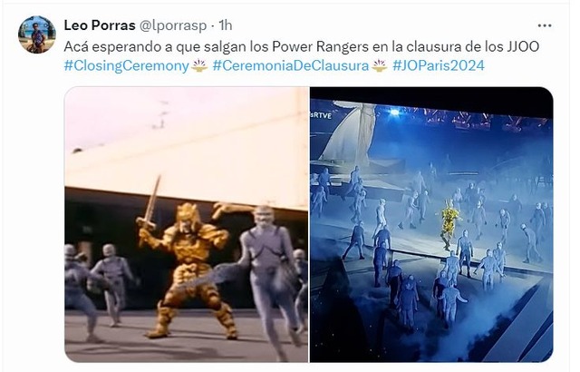 Trome | Clausura París 2024: Los memes de la ceremonia de los Juegos Olímpicos (Foto: Twitter)