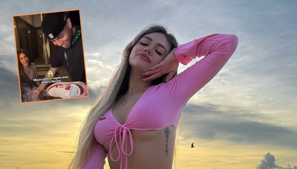 Trome | Mayra Goñi sorprende a Neutro con unas zapatillas de 5 mil soles (Amor y Fuego)