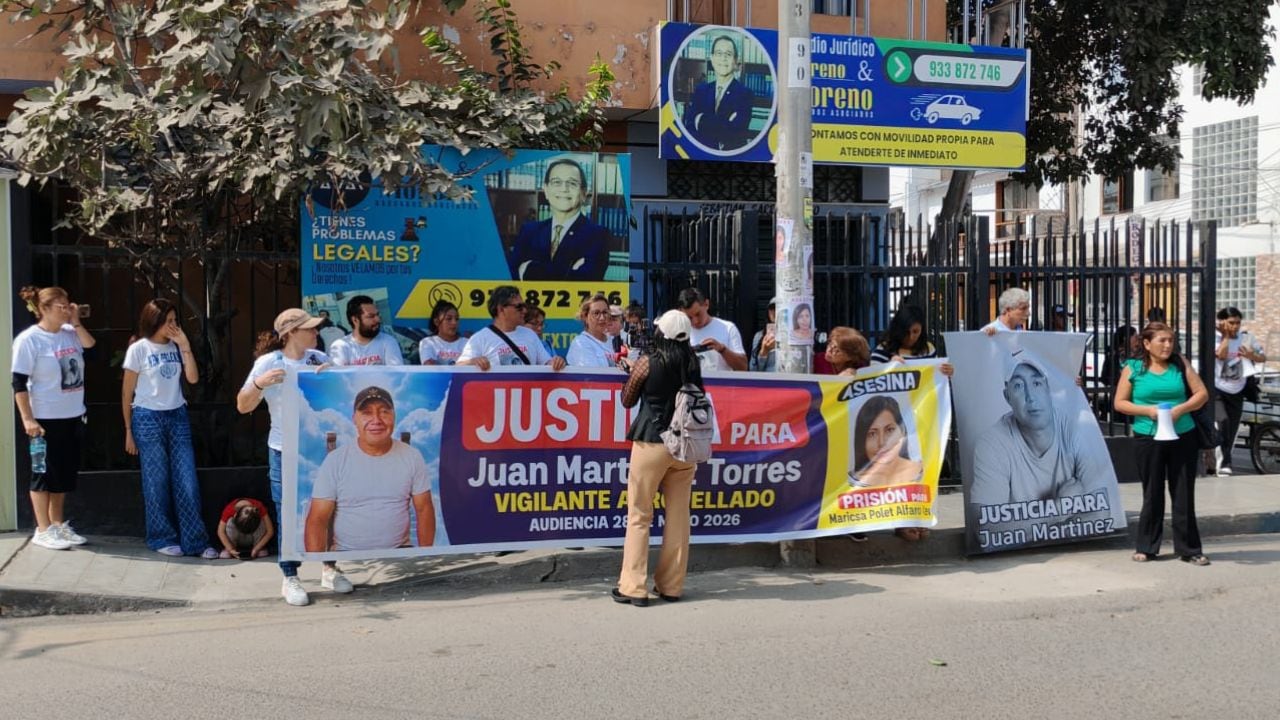 Trujillo: Familiares de vigilante atropellado exigen justicia durante audiencia de Maricsa Alfaro
