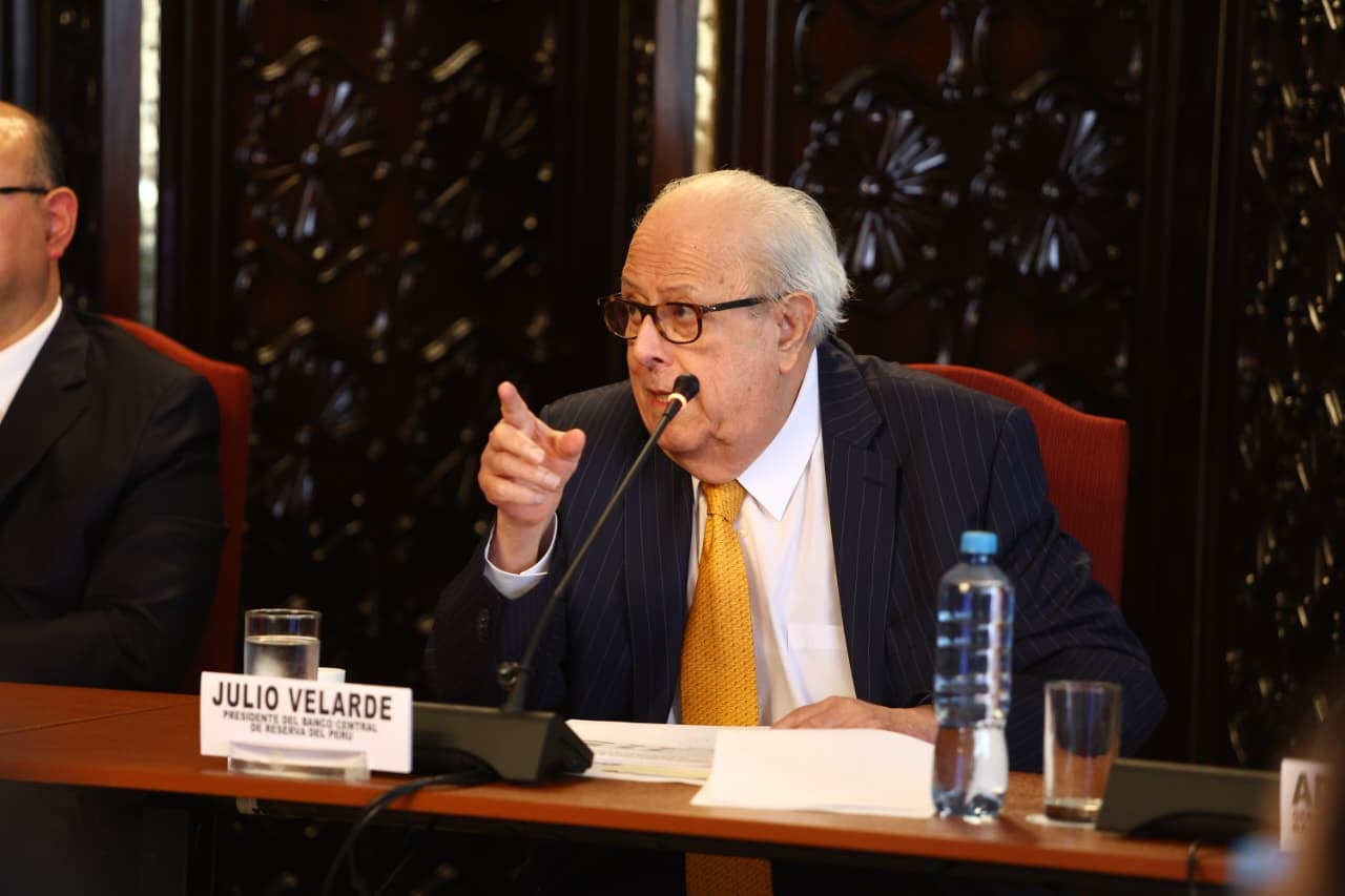 Presidente del Banco Central de Reserva (BCR), Julio Velarde, señaló que los efectos de El Niño aún están por conocerse.