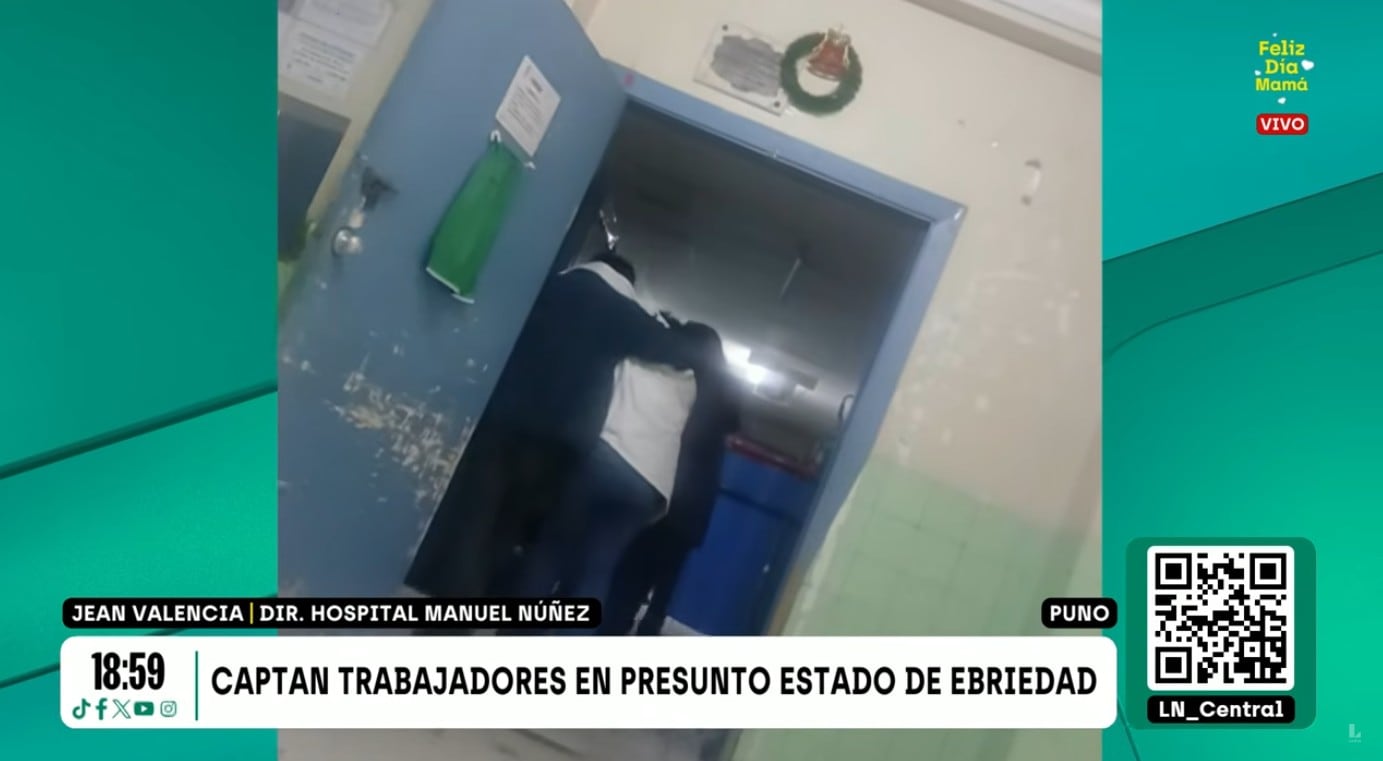 Captan a trabajadores de hospital en presunto estado de ebriedad.