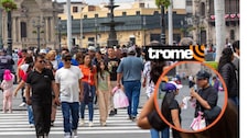 Paseo familiar por el Centro de Lima: visitantes disfrutaron de un día de calor pese al cielo nublado