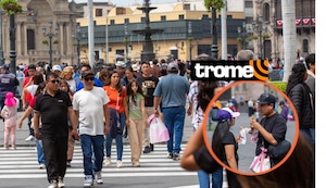 Paseo familiar por el Centro de Lima: visitantes disfrutaron de un día de calor pese al cielo nublado