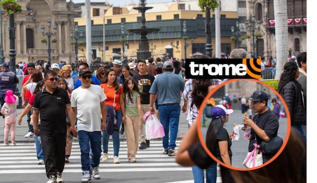 El calor no dio tregua en Lima y hace que limeños salgan a pasear. Foto: Fernando Sangama/Trome.