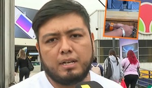 Delincuentes vacían puesto de celulares de Julito Tv dentro de MegaPlaza | VIDEO