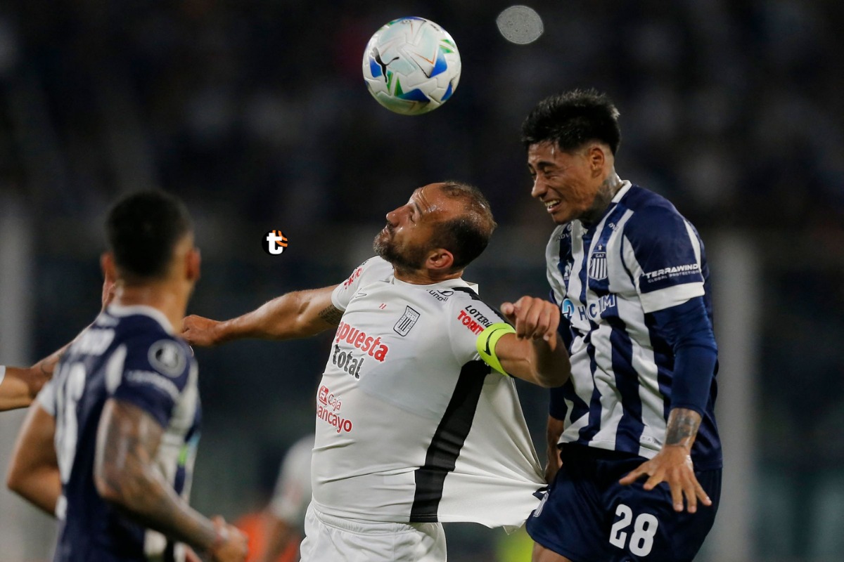Alianza Lima perdió con Talleres y quedó fuera de la Copa Libertadores. Foto: AFP