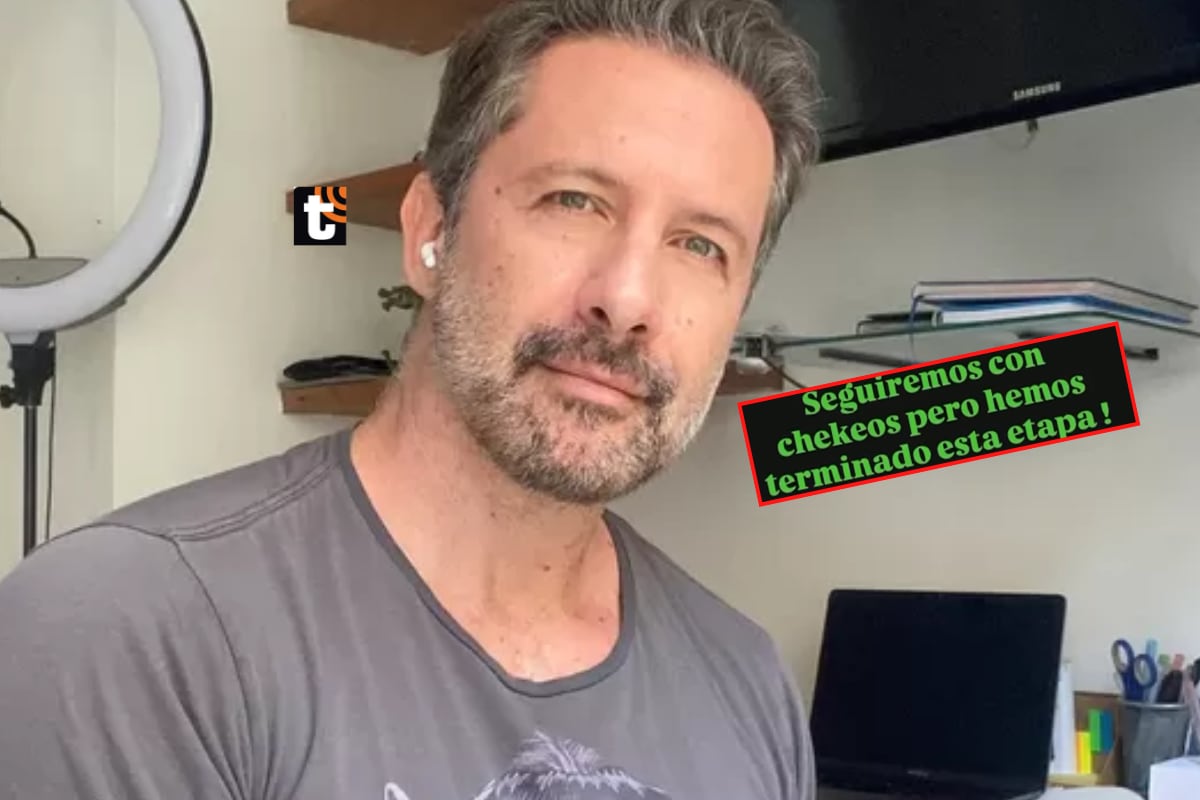 Marco Zunino celebra que logró superar el cáncer tras dos años de lucha: “Hemos terminado. Todo limpio”