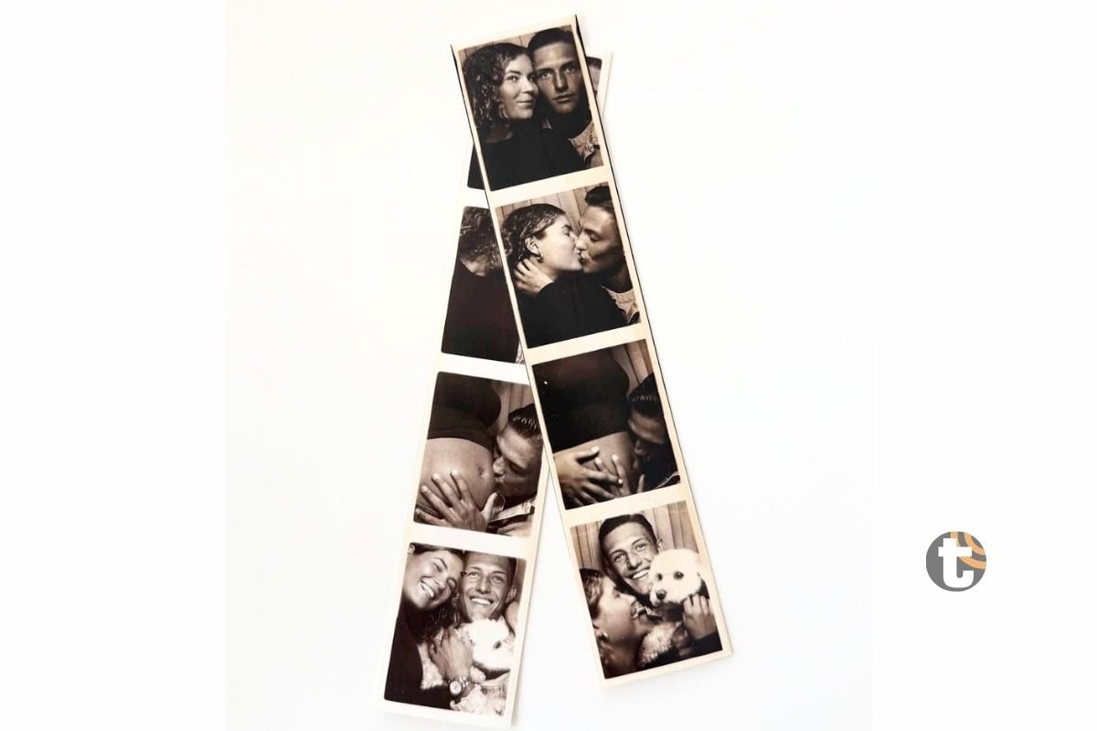 Pareja toma con ilusión nuevo integrante en la familia (Foto: @Oliiversonne)