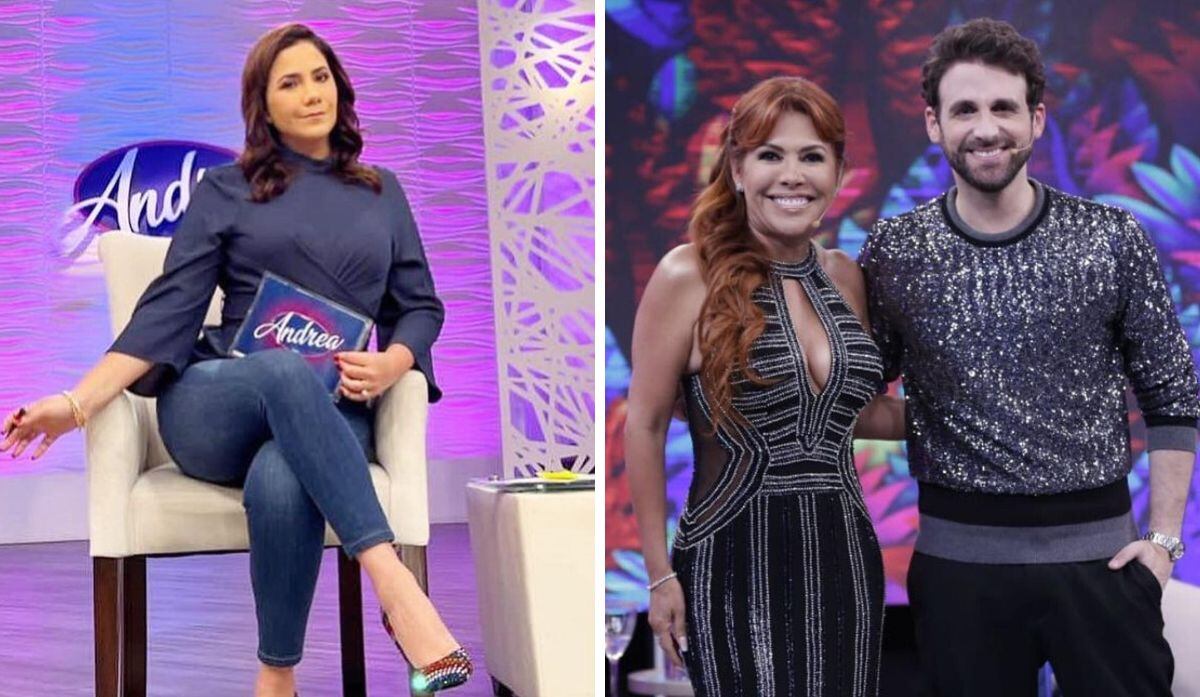 Andrea Llosa ironizó sobre la enemistad entre Magaly Medina y Rodrigo González (Foto: @andreallosabarreto / César Bueno / GEC)