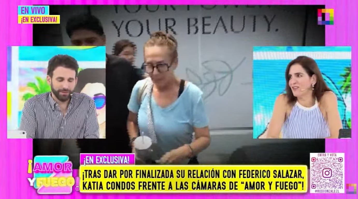 Pese a la manera en que reaccionó Katia Condos, Rodrigo González y Gigi Mitre indicaron que la entienden porque una separación no es fácil.