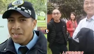 APEC 2024: Sereno de San Isidro que habla chino mandarín fue la sensación entre turistas