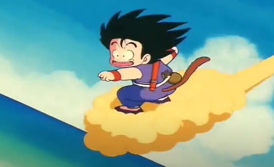 Solamente las personas con corazón puro podían subirse a la nube voladora (Foto: Toei Animation)