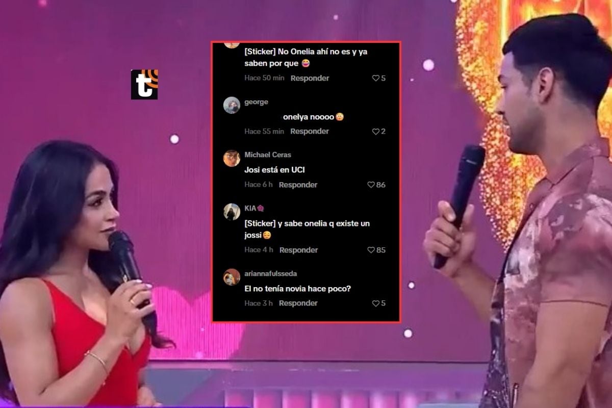 Usuarios reaccionan al ver al ex del tiktoker con Onelia.