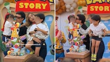 ¡Las diferencias quedaron de lado! Mario Hart y Korina Rivadeneira se lucen unidos para celebrar los 6 años de Lara