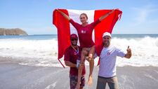 ¡Olas de gloria! El Team Perú de surf arrasa en Playa Venao