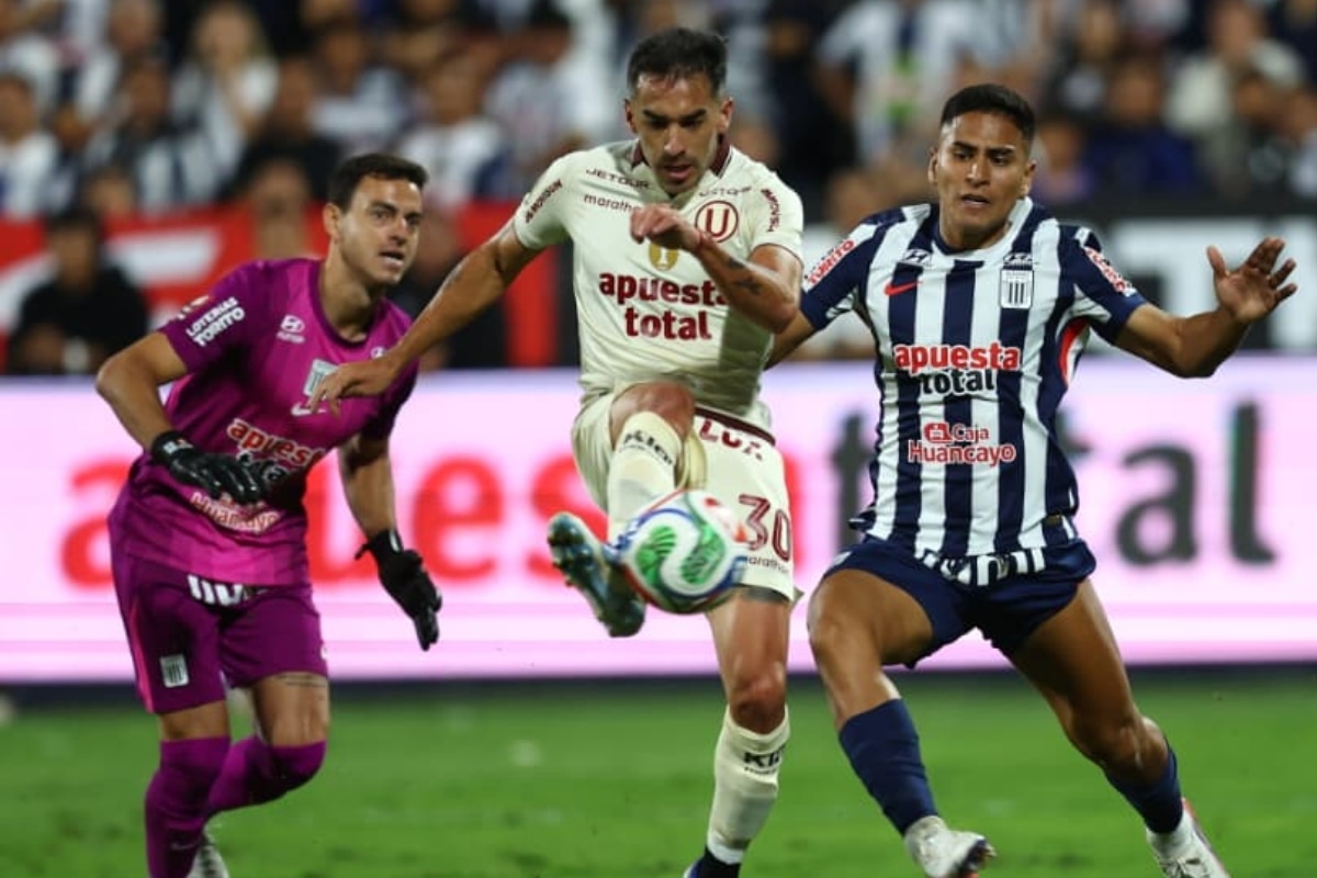 Universitario venció por 2-1 a Alianza Lima (Crédito: Giancarlo Ávila).