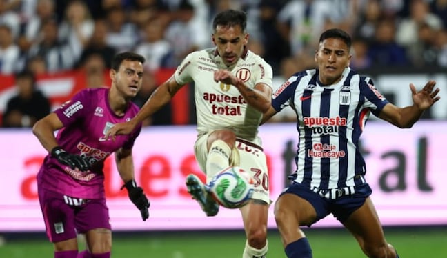 Universitario venció por 2-1 a Alianza Lima (Crédito: Giancarlo Ávila).