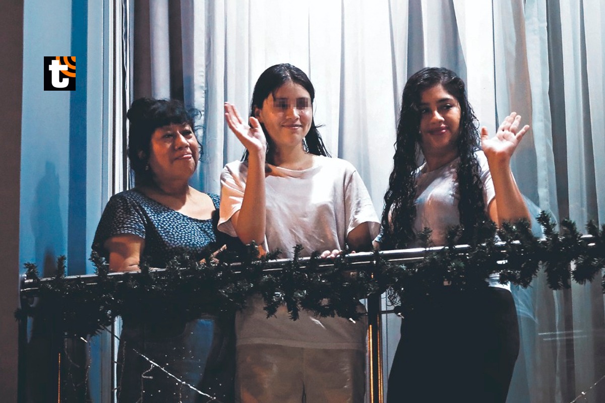 Valeria fue liberada por sus secuestradores.